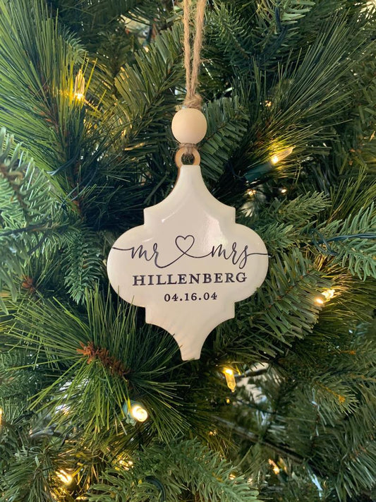 Personalized Engraved Christmas Ornament