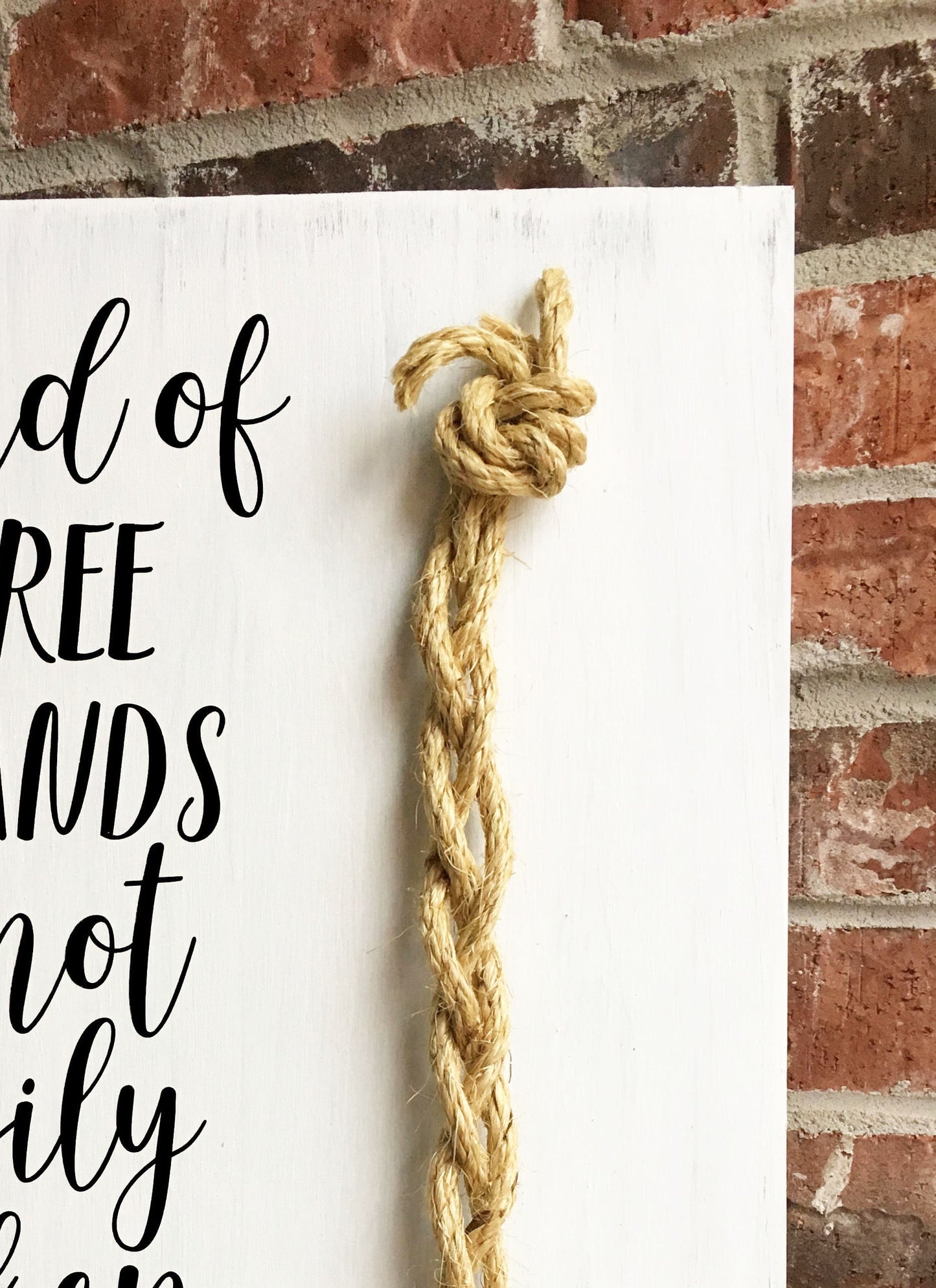 A Cord Of Three Strands Wedding Sign, Ceremony Sign, A Cord of 3 Strands, Ecclesiastes 4:9-12, Wedding Gift, Fall Wedding Decor, Cord Sign