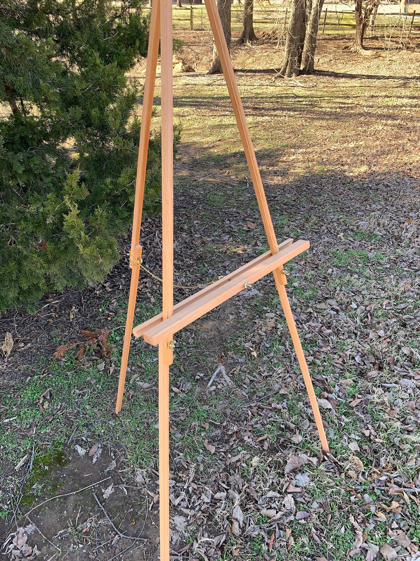 Wood Floor Easel, Wedding Sign Stand