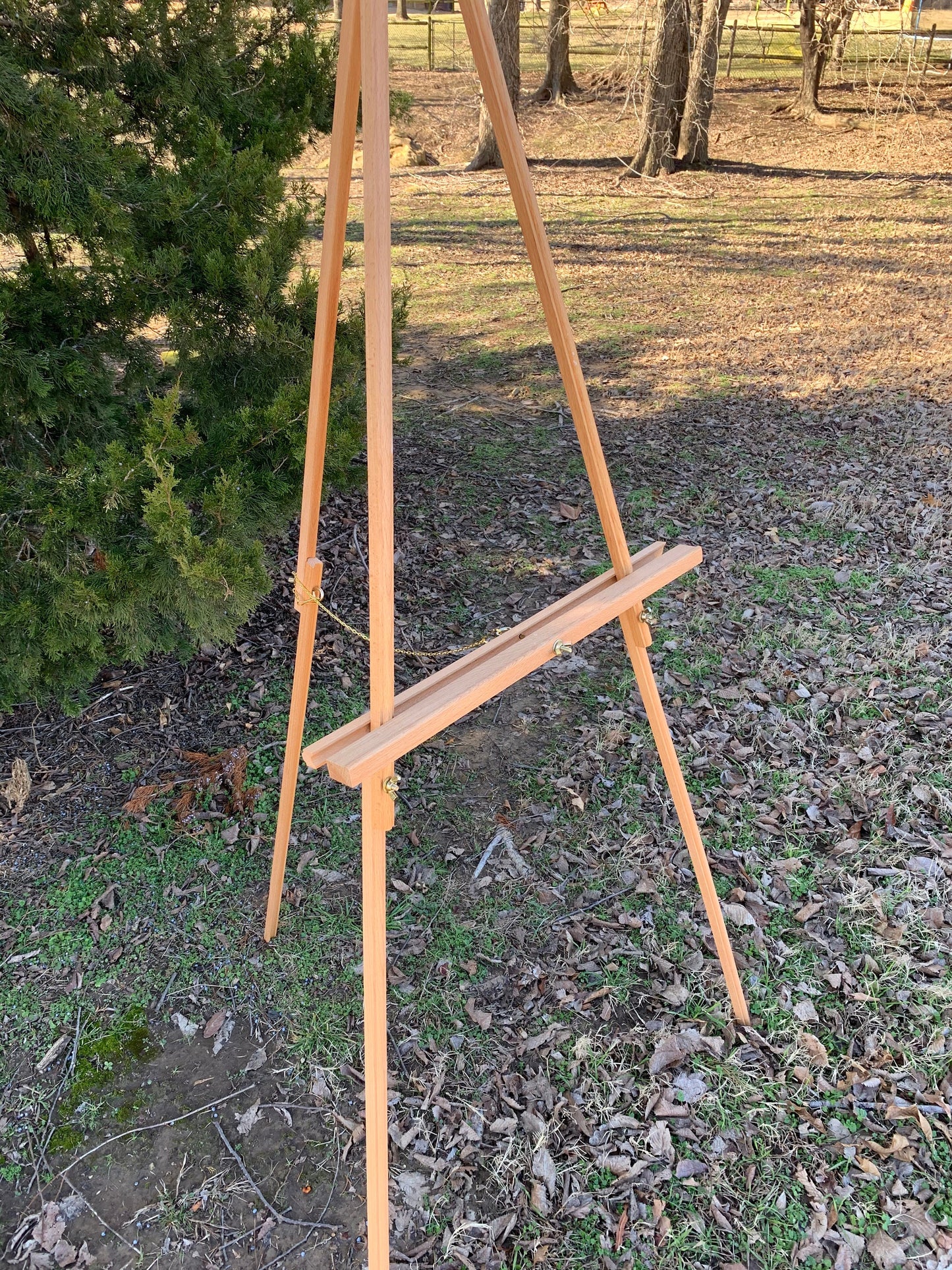 Wood Floor Easel, Wedding Sign Stand, Art Easel