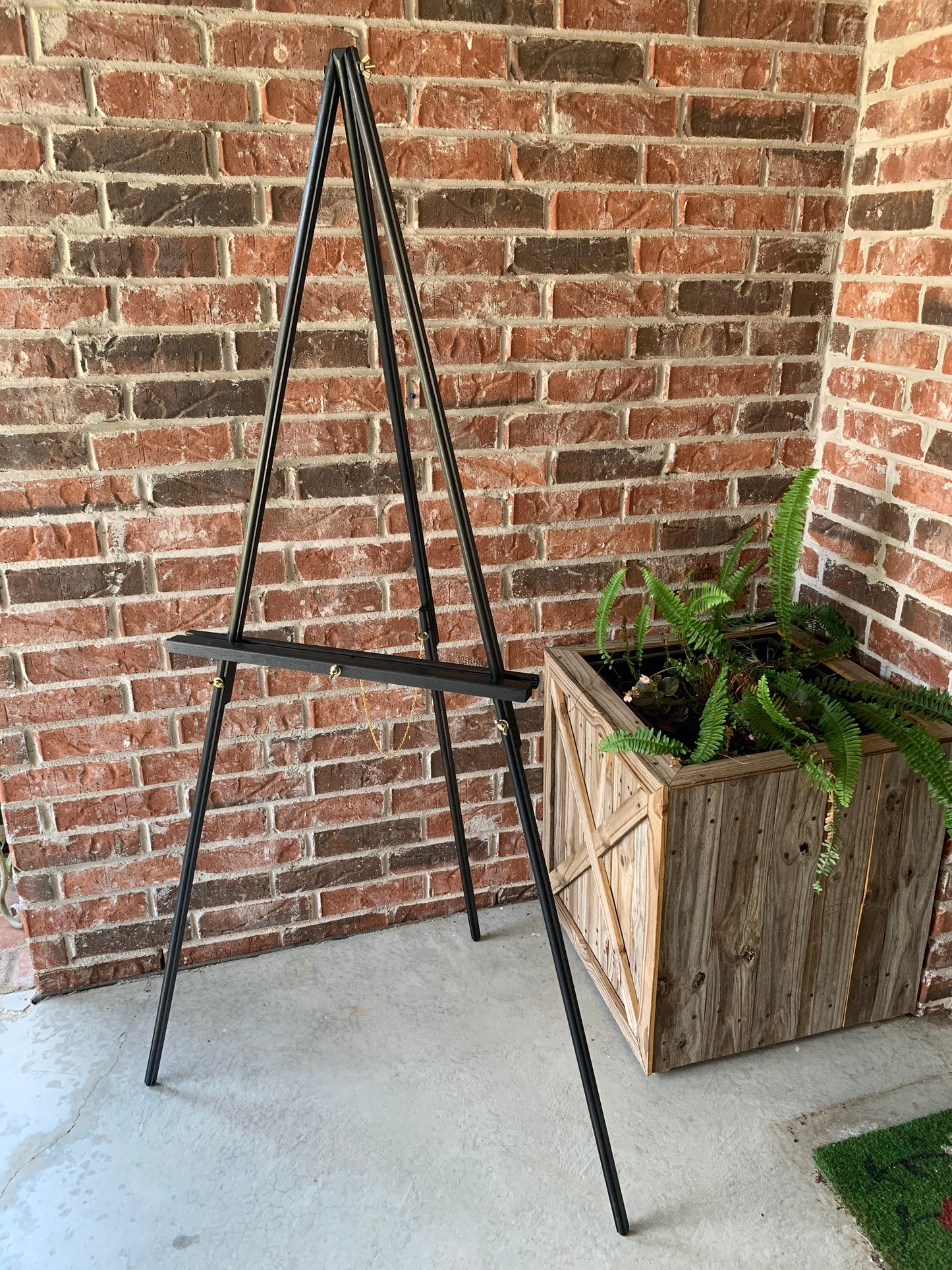 Wood Floor Easel, Wedding Sign Stand