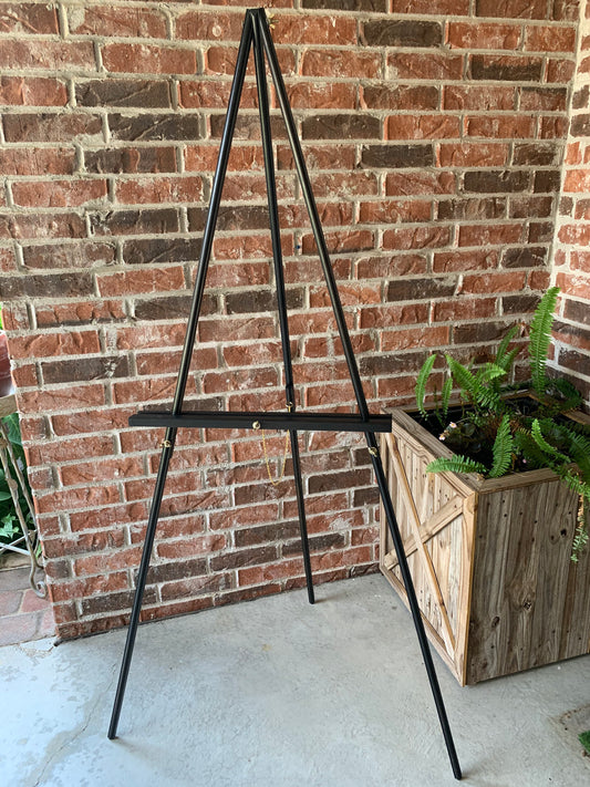 Wood Floor Easel, Wedding Sign Stand