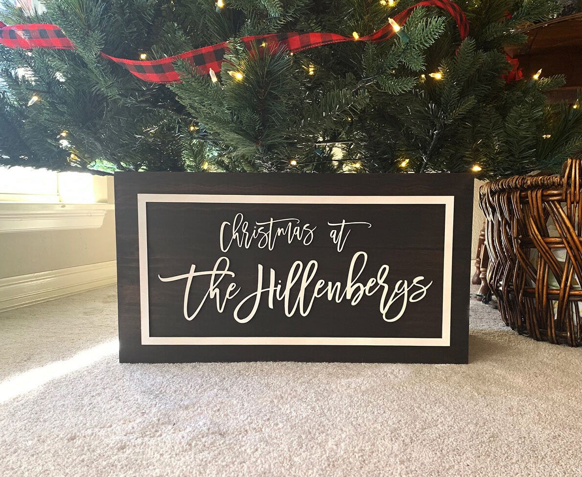 Wood Customized Christmas Tree Box, Tree Collar