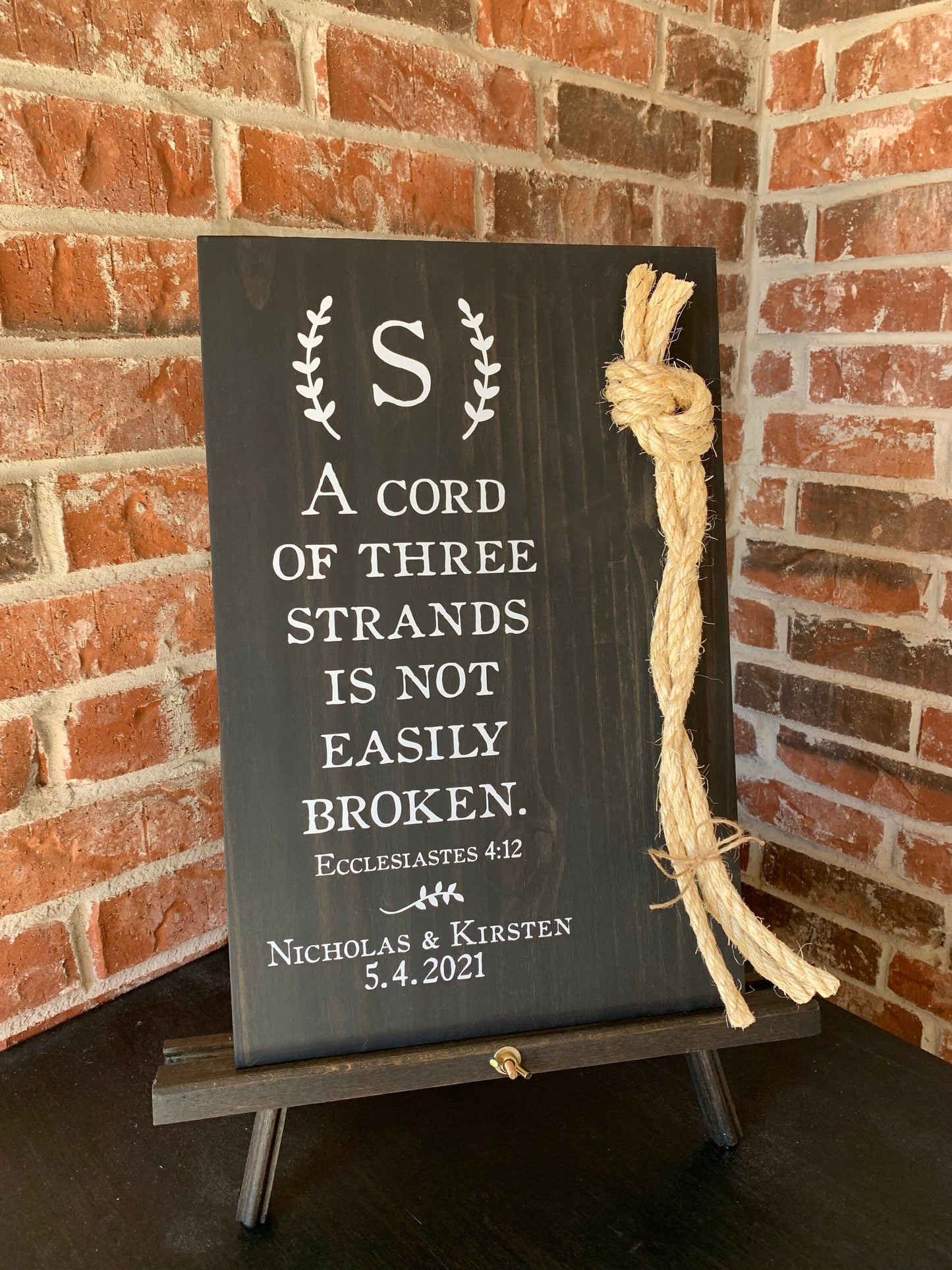Wood Tabletop Easel, Wedding Sign Stand, Art Easel