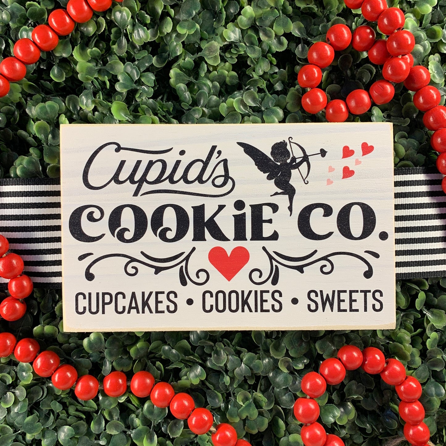 Mini Valentine Sign, Tiered Tray Sign, Valentine Shelf Sitter