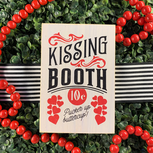 Mini Valentine Sign, Tiered Tray Sign, Valentine Shelf Sitter